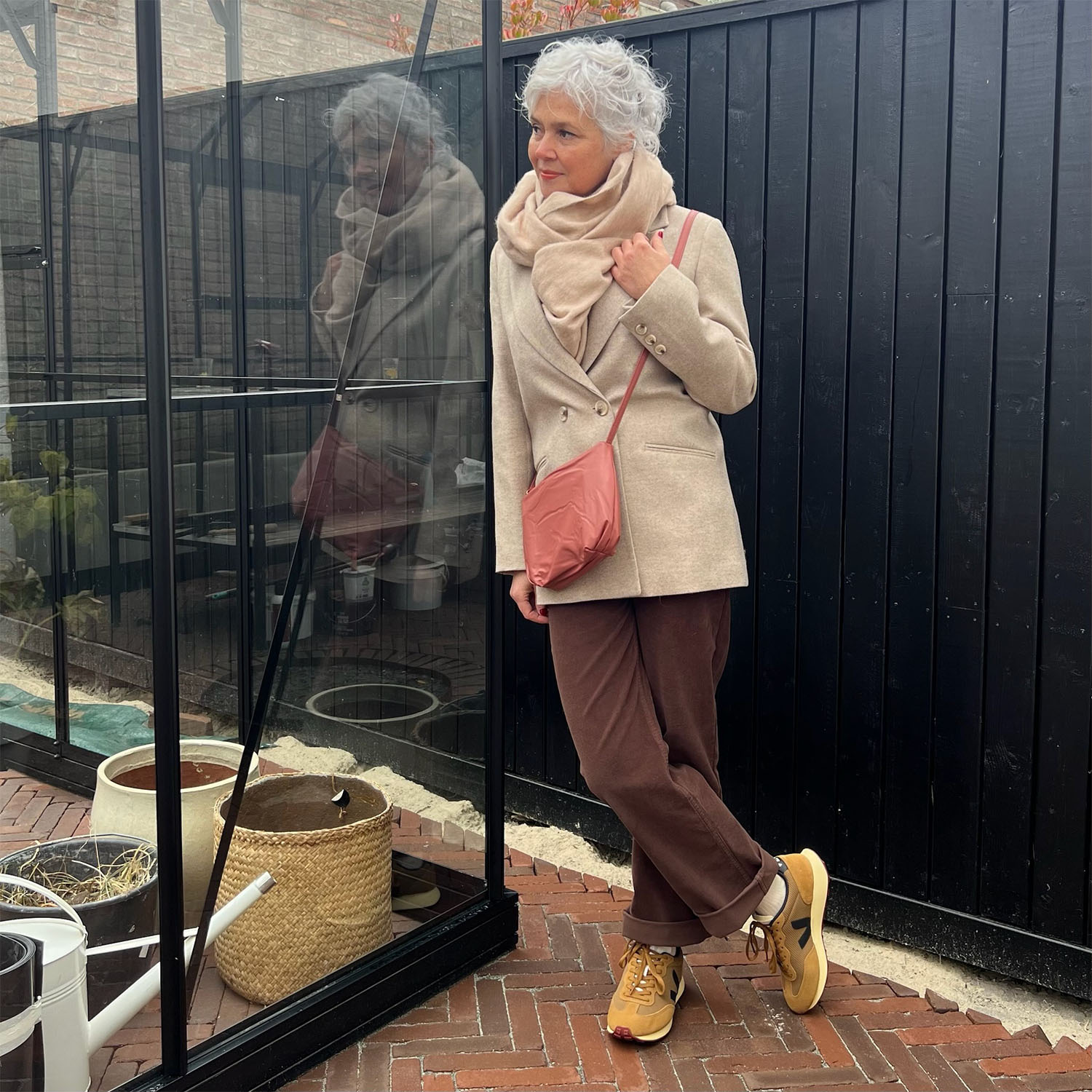 Anna Blazer Beige | Maison Hotel