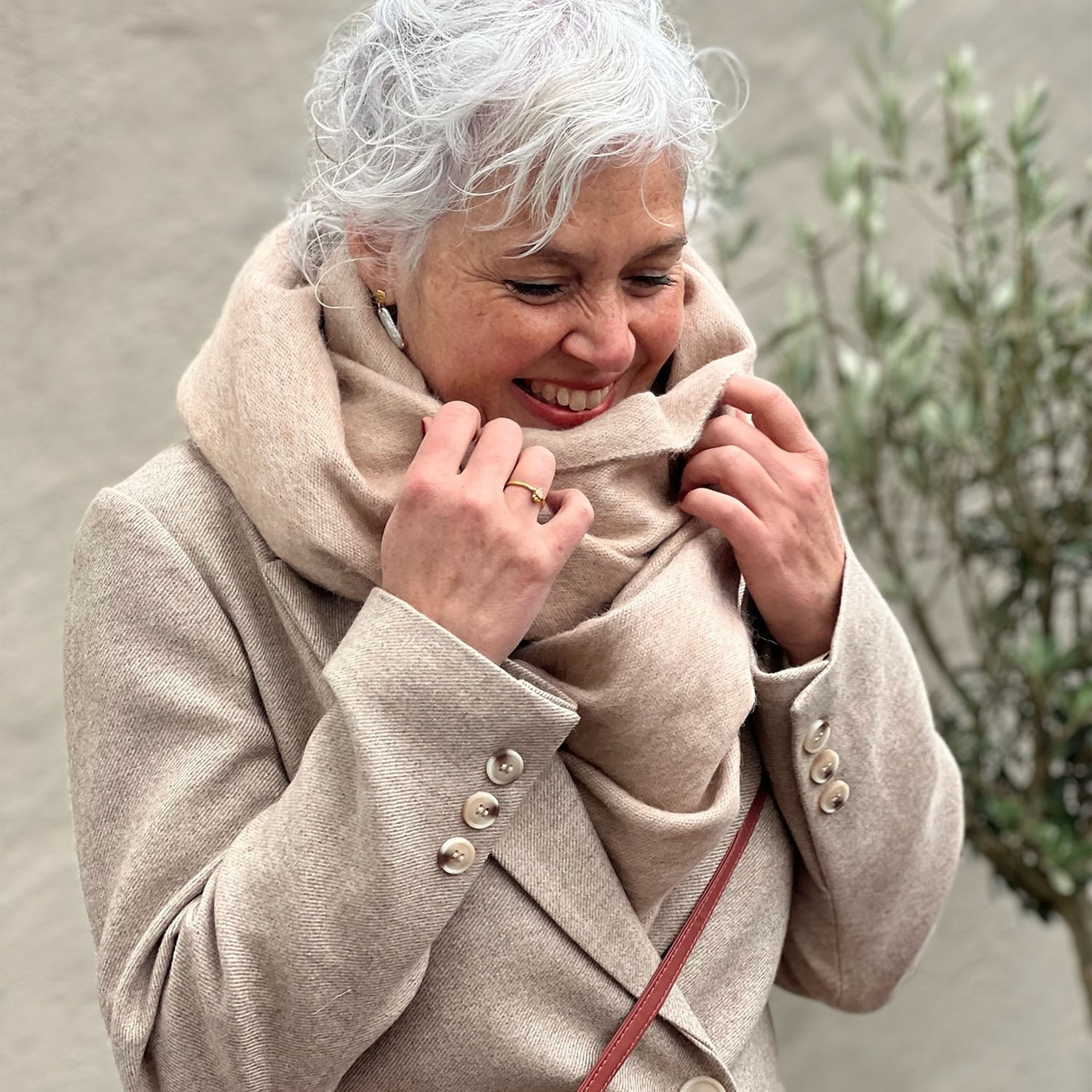 Anna Blazer Beige | Maison Hotel