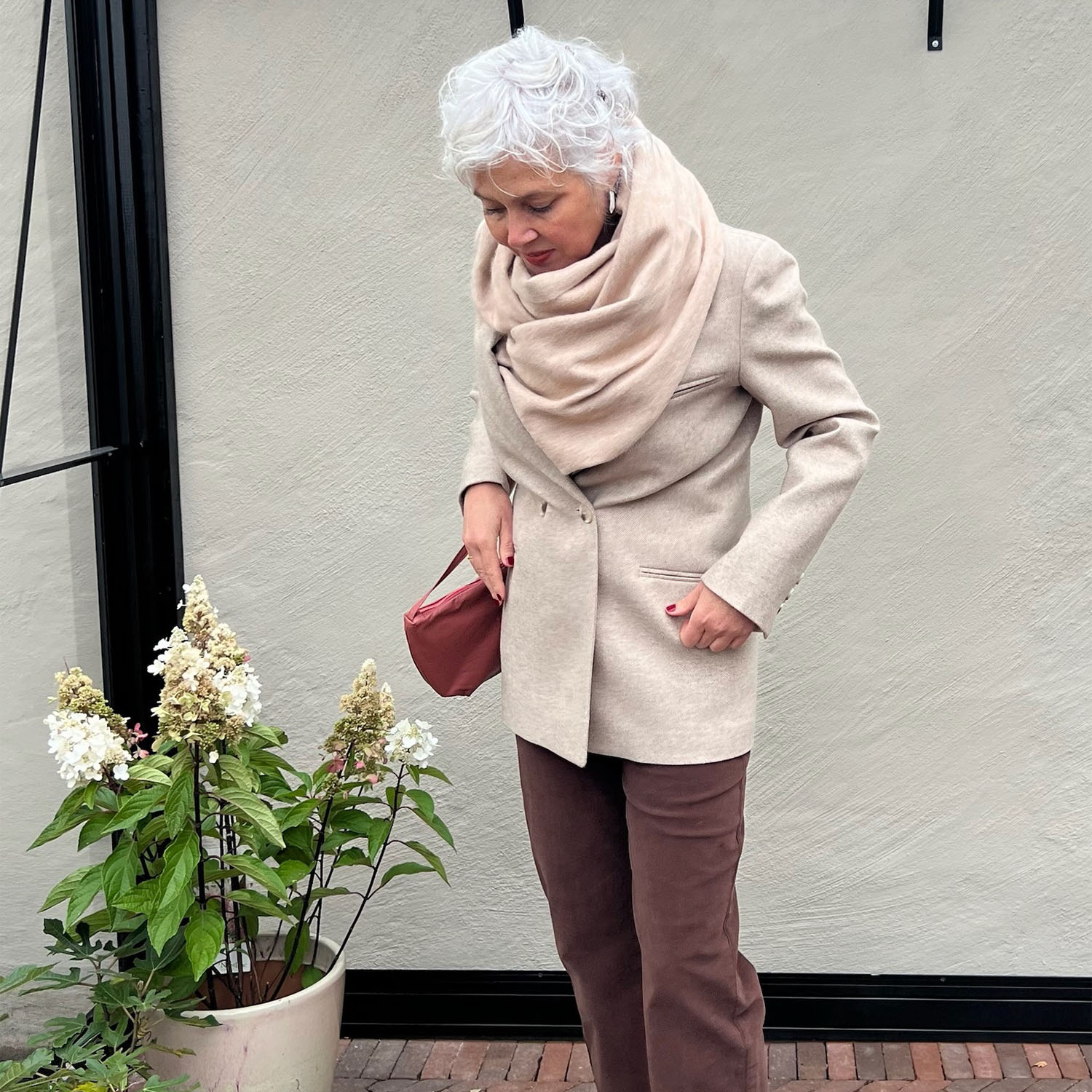 Anna Blazer Beige | Maison Hotel