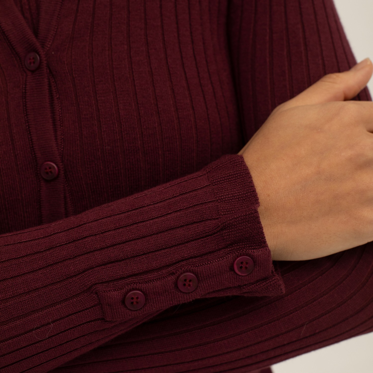 Sufouh Knit Top Garnet | Mus & Bombon