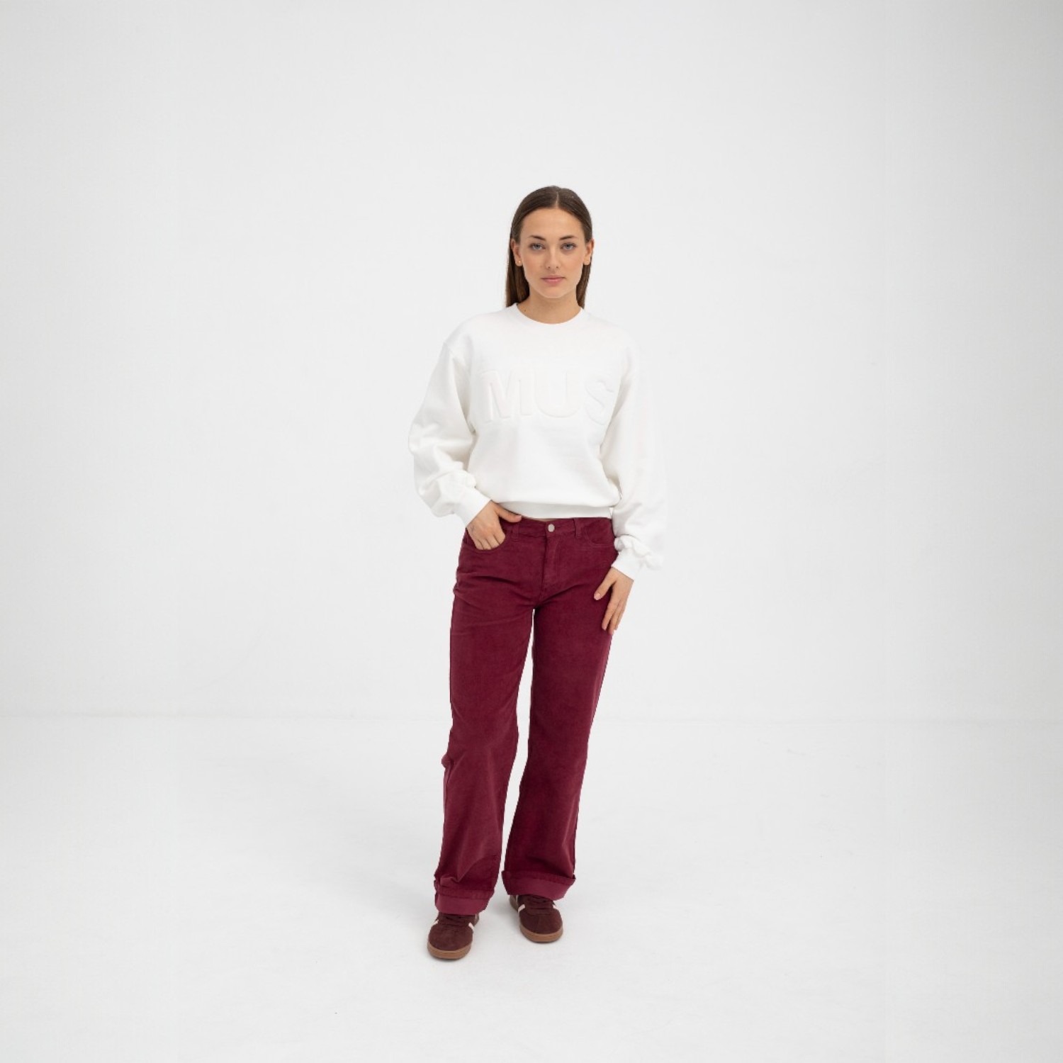 Picadilly Trousers Garnet | Mus & Bombon