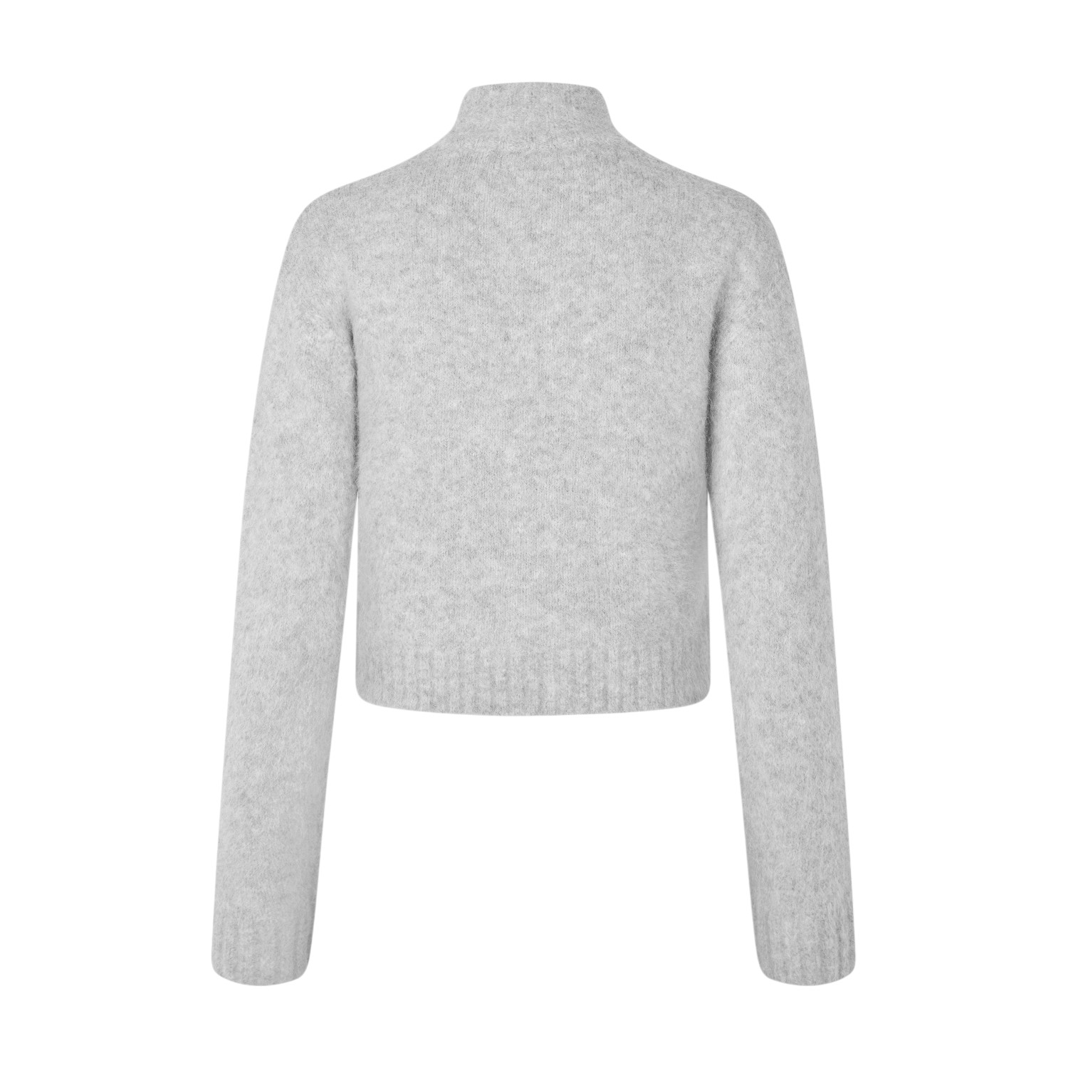 Sajeanne Cardigan Light Grey Melange | Samsøe Samsøe