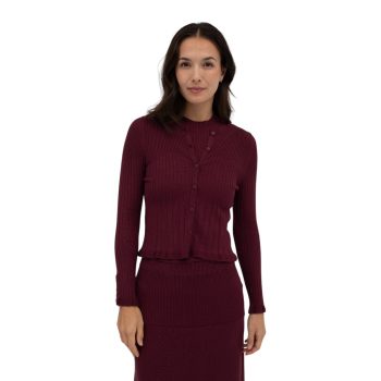 Sufouh Knit Top Garnet | Mus & Bombon