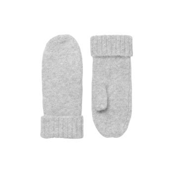 Sajeanne Mitten Light Grey Melange | Samsøe Samsøe
