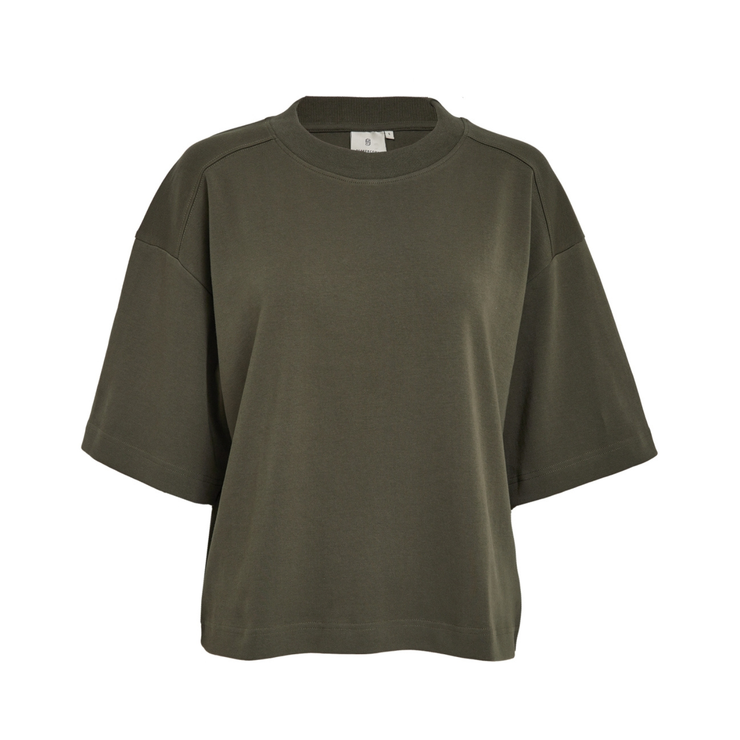 Fiola GOTS T-shirt Grape Leaf | Peppercorn