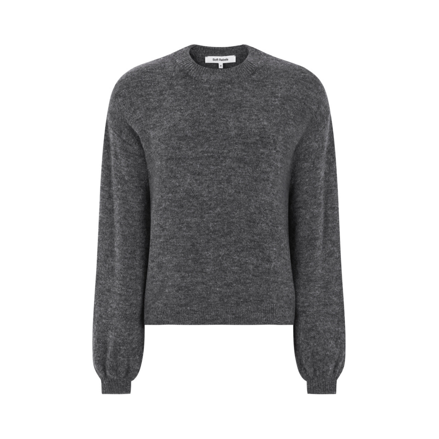 Allison Knit RWS Dark Grey Melange | Soft Rebels