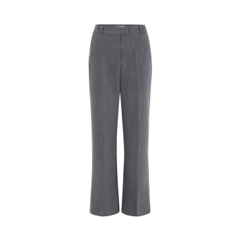 Ester Flared Pant Charcoal Melange | Soft Rebels