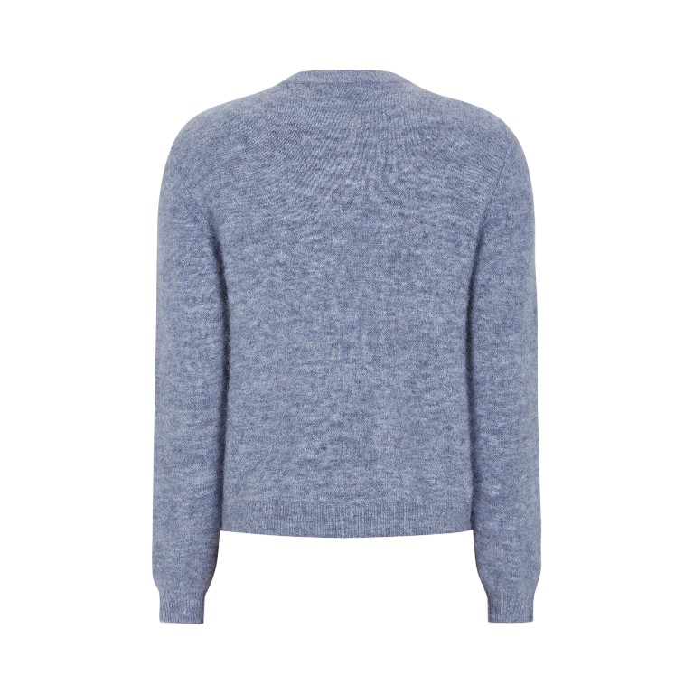 Allison O-neck Cardigan Knit RWS Overture Melange | Soft Rebels