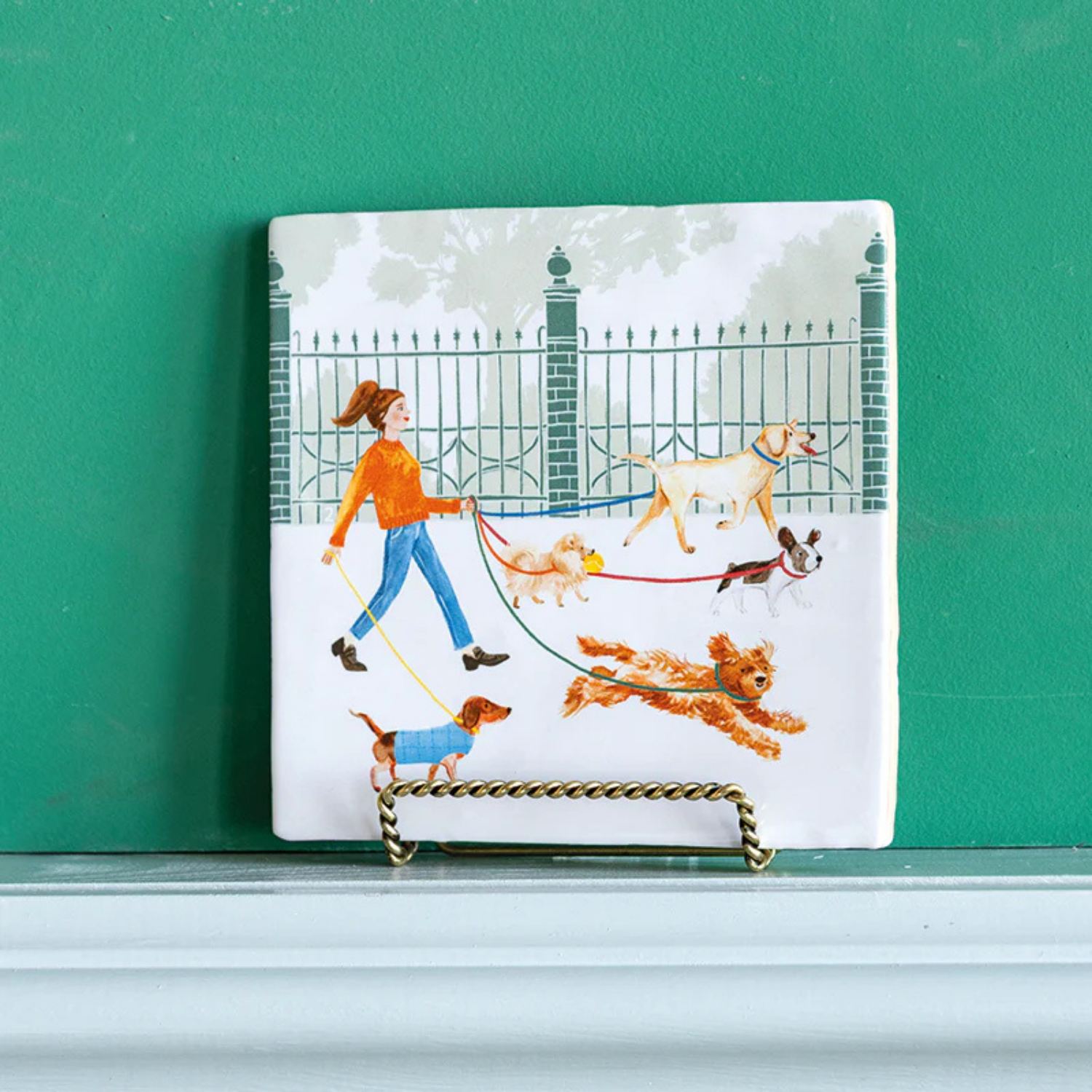 Who Let The Dog Out Tegel | StoryTiles