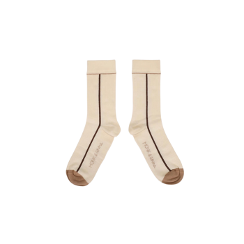 Socks Graphic Line Stone | Monk&Anna
