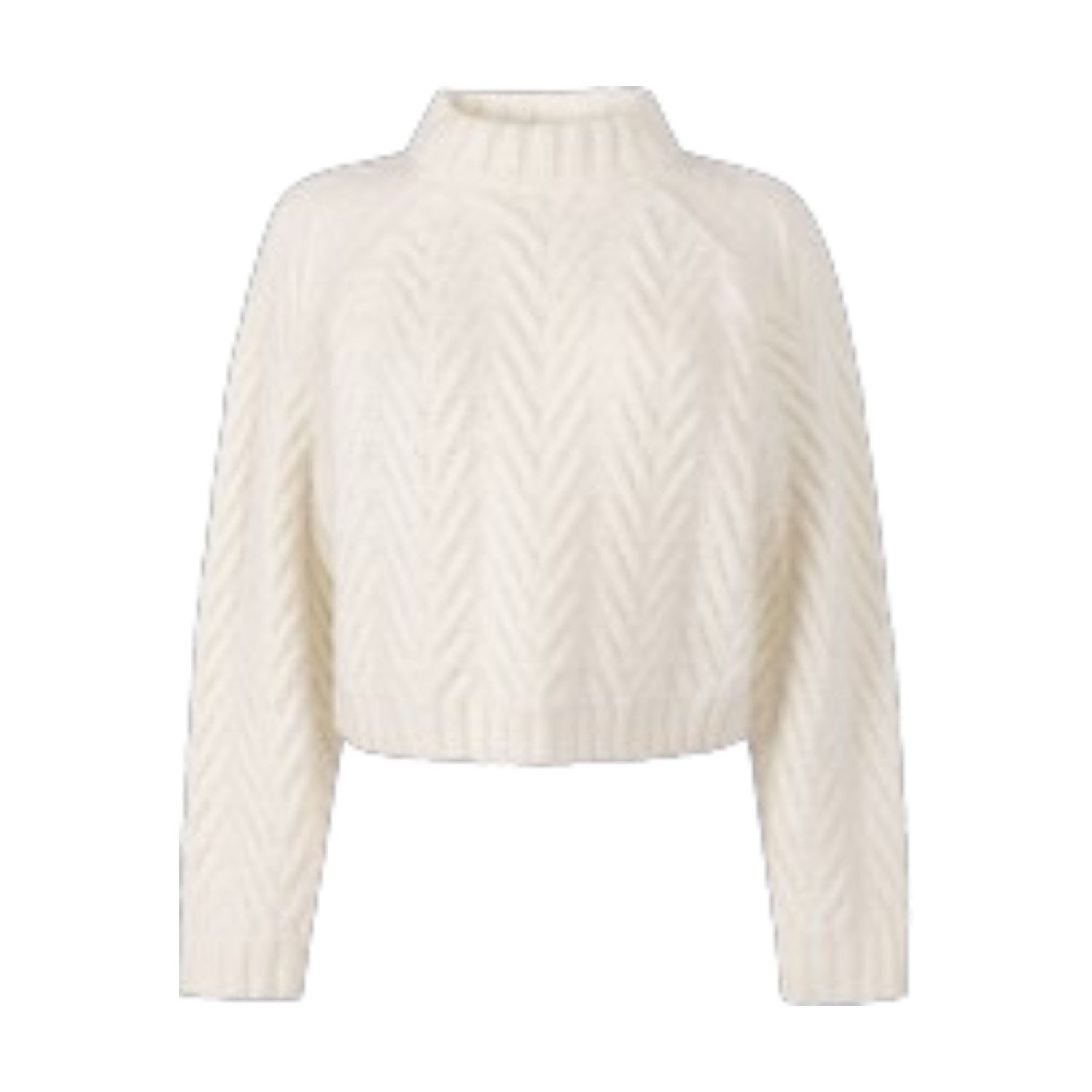 Becka Knitted Pull Egg White Melee | Another Label
