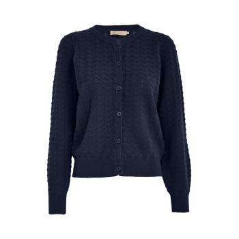 Rosy Cardigan Dark Navy | Peppercorn