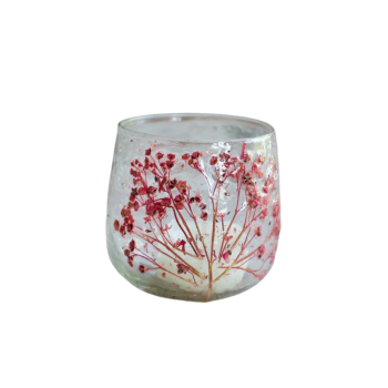 Red Light Flower Glass | De Weldaad