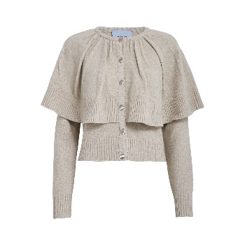 Josephine Cardigan Sand Grey | Minus