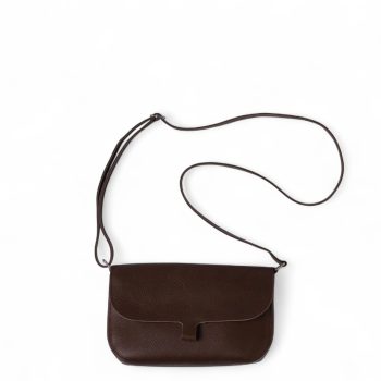 Schoudertas Wild Swan Dark Brown | Keecie