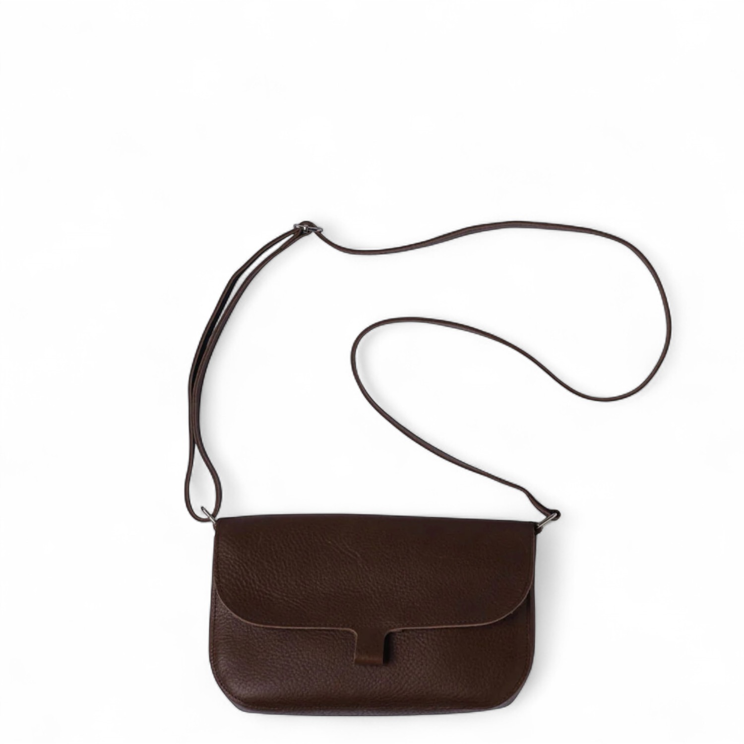 Schoudertas Wild Swan Dark Brown | Keecie