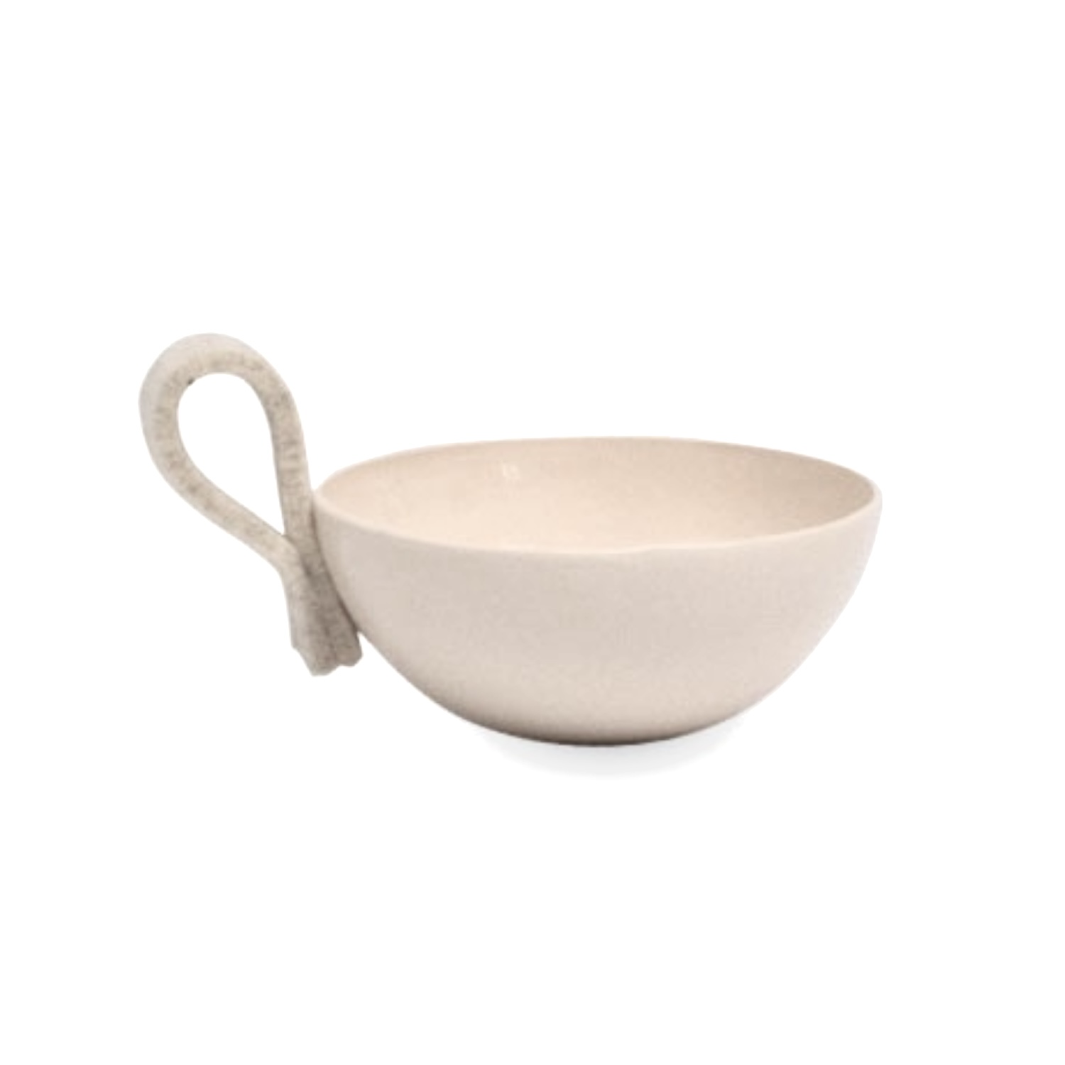 Kommetje met vilten lus 11 cm | Atelier NVMBR