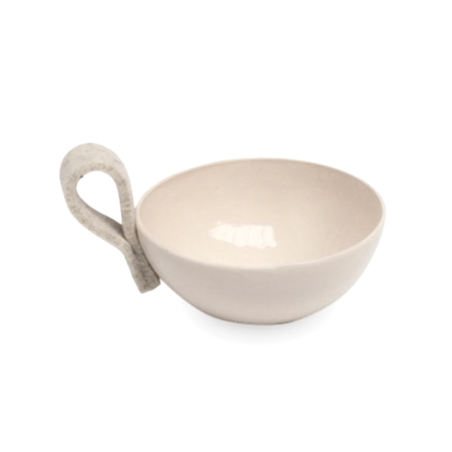 Kommetje met vilten lus 11 cm | Atelier NVMBR