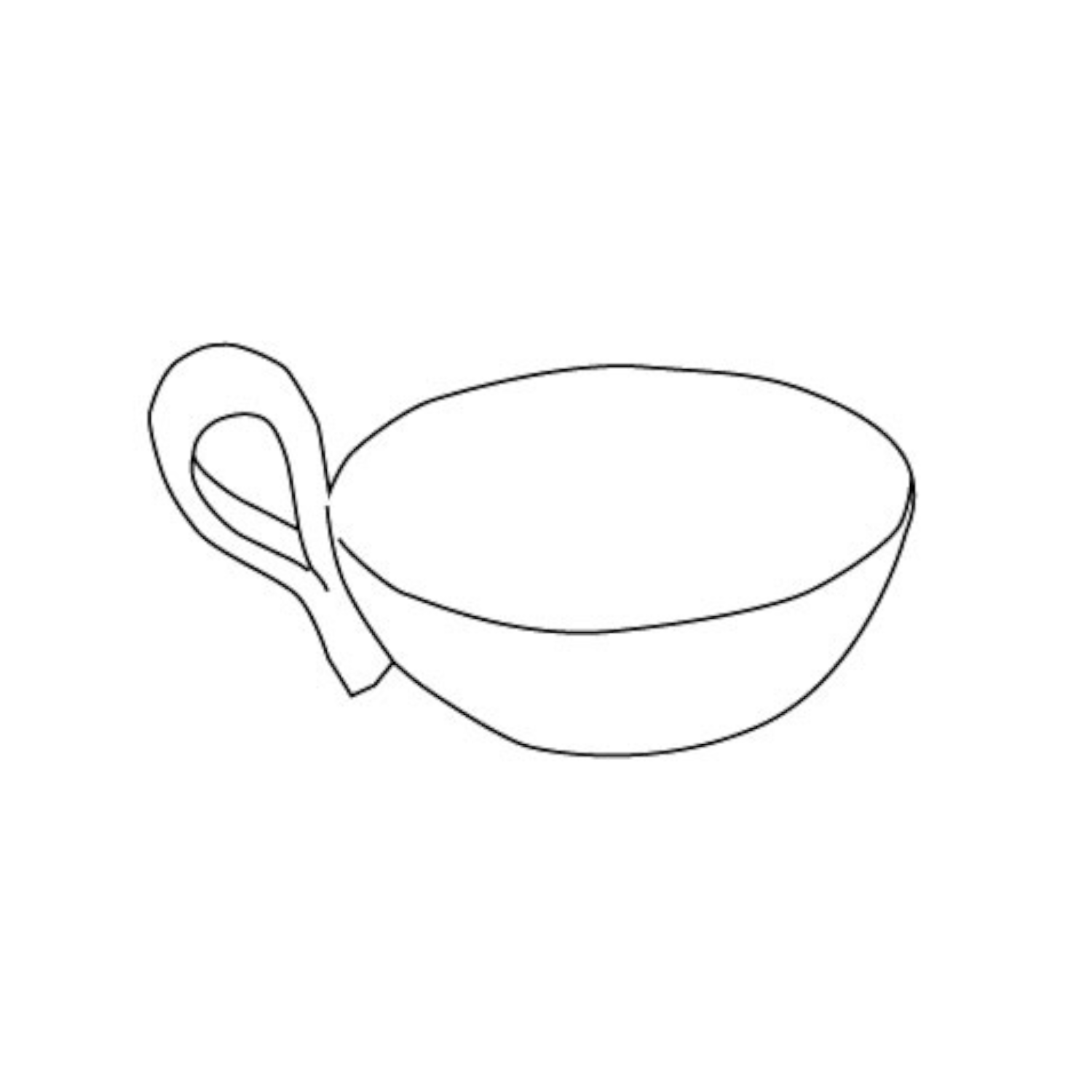 Kommetje met vilten lus | Atelier NVMBR