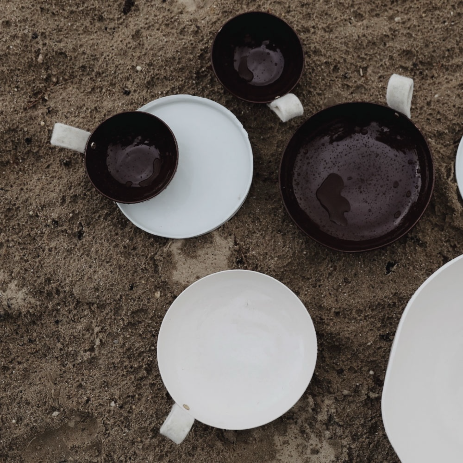 Kommetje met vilten lus 17 cm | Atelier NVMBR