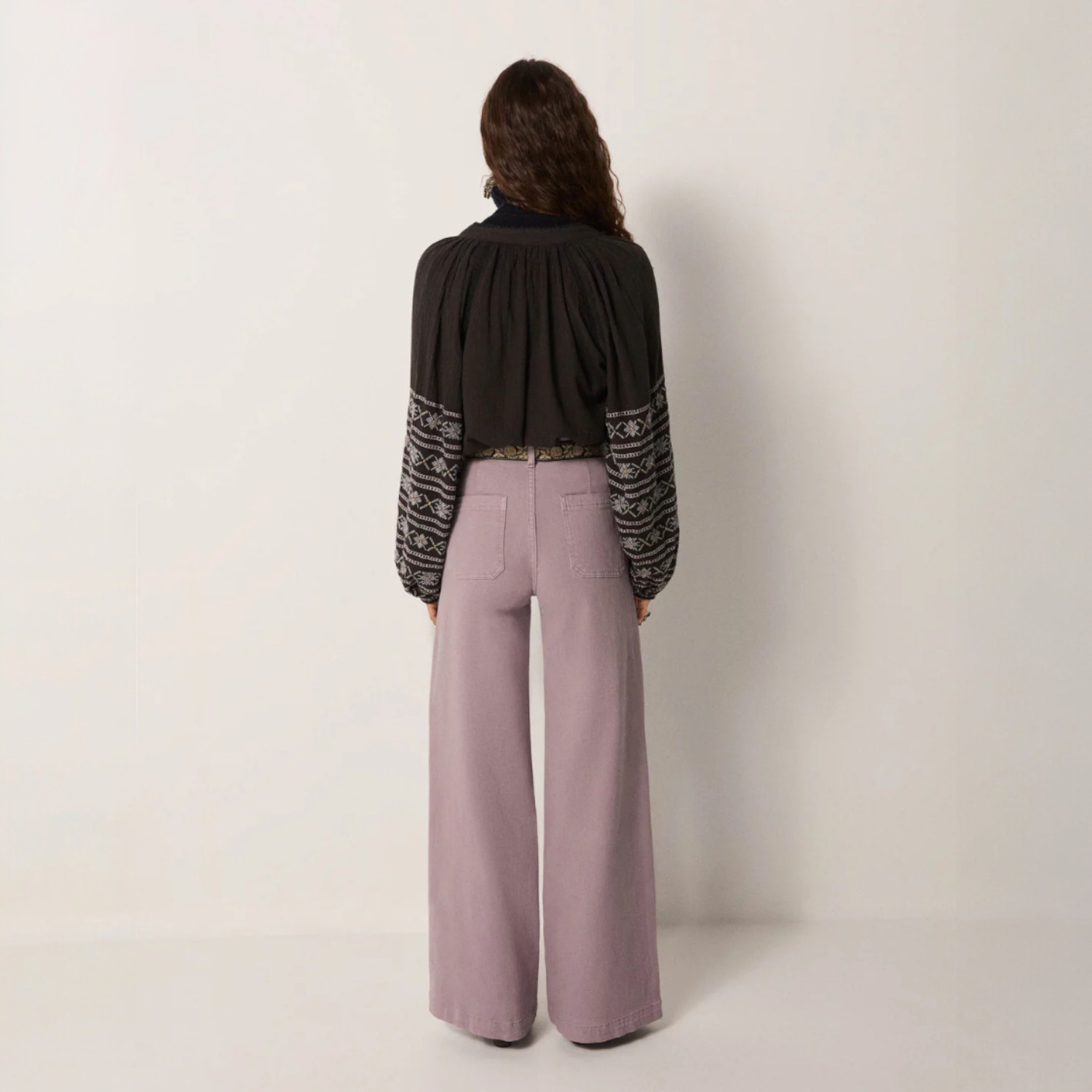 Clyde Pant Lila | Maison Hotel