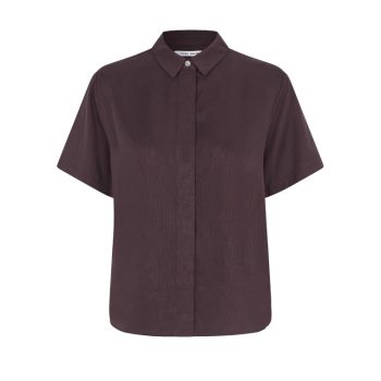 Mina SS Shirt Fudge | Samsoe Samsoe