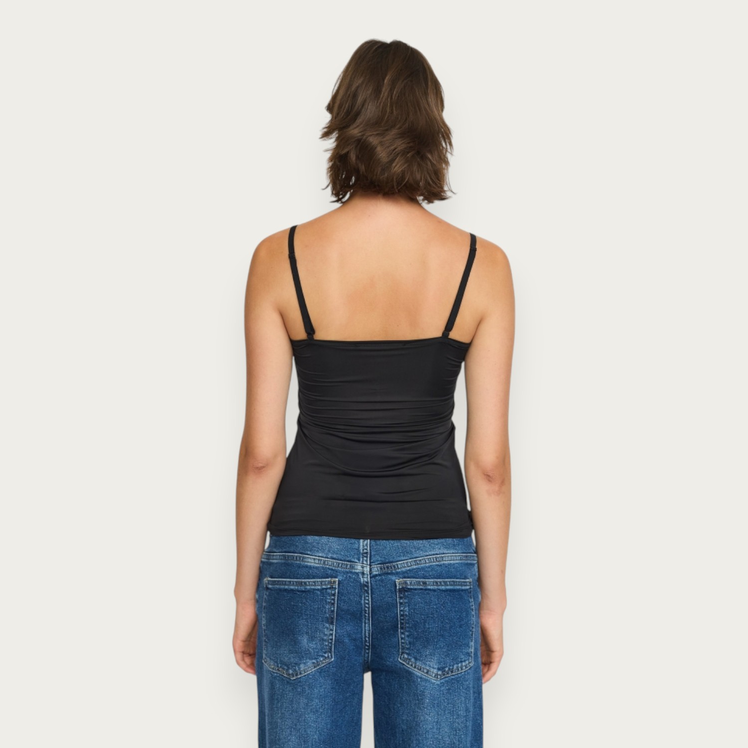 Elyse Strap Top Black | Soft Rebels