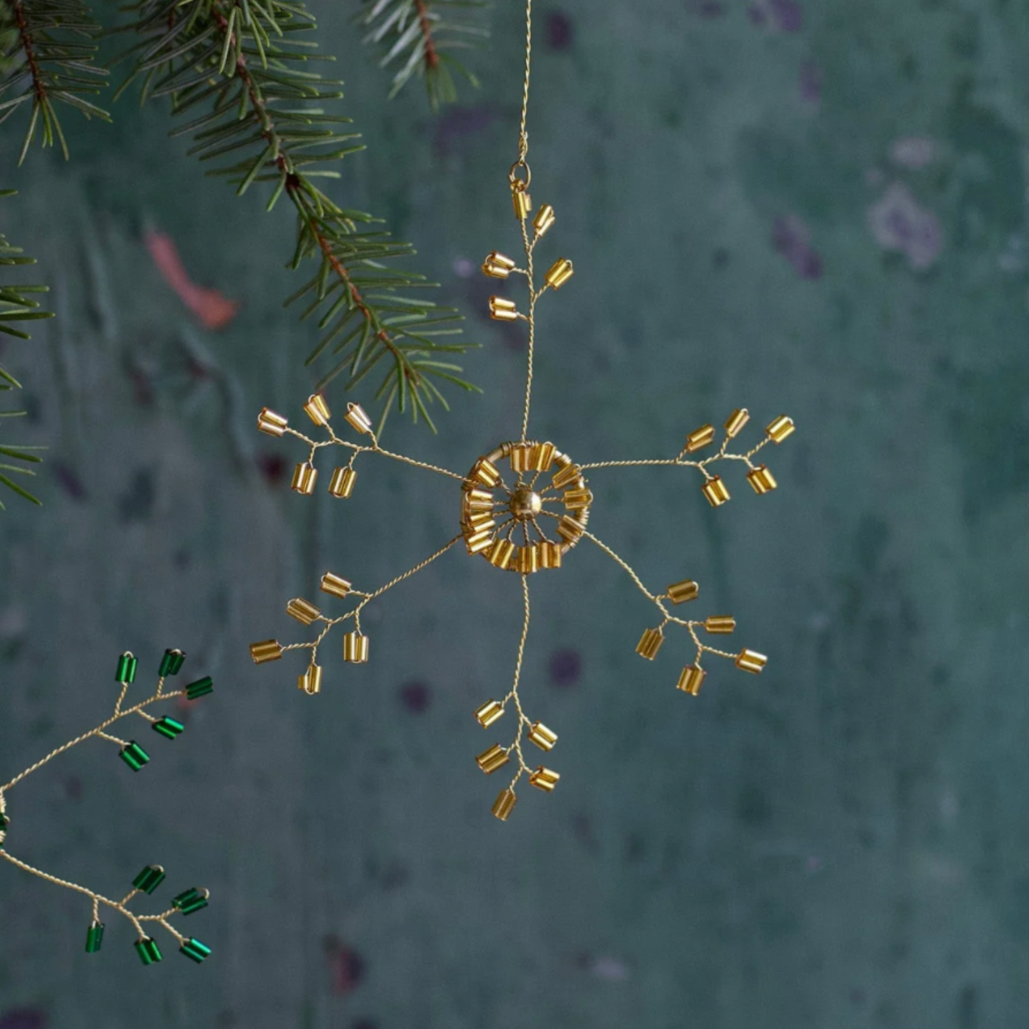 Champagne Snowflake Decoratie | De Weldaad