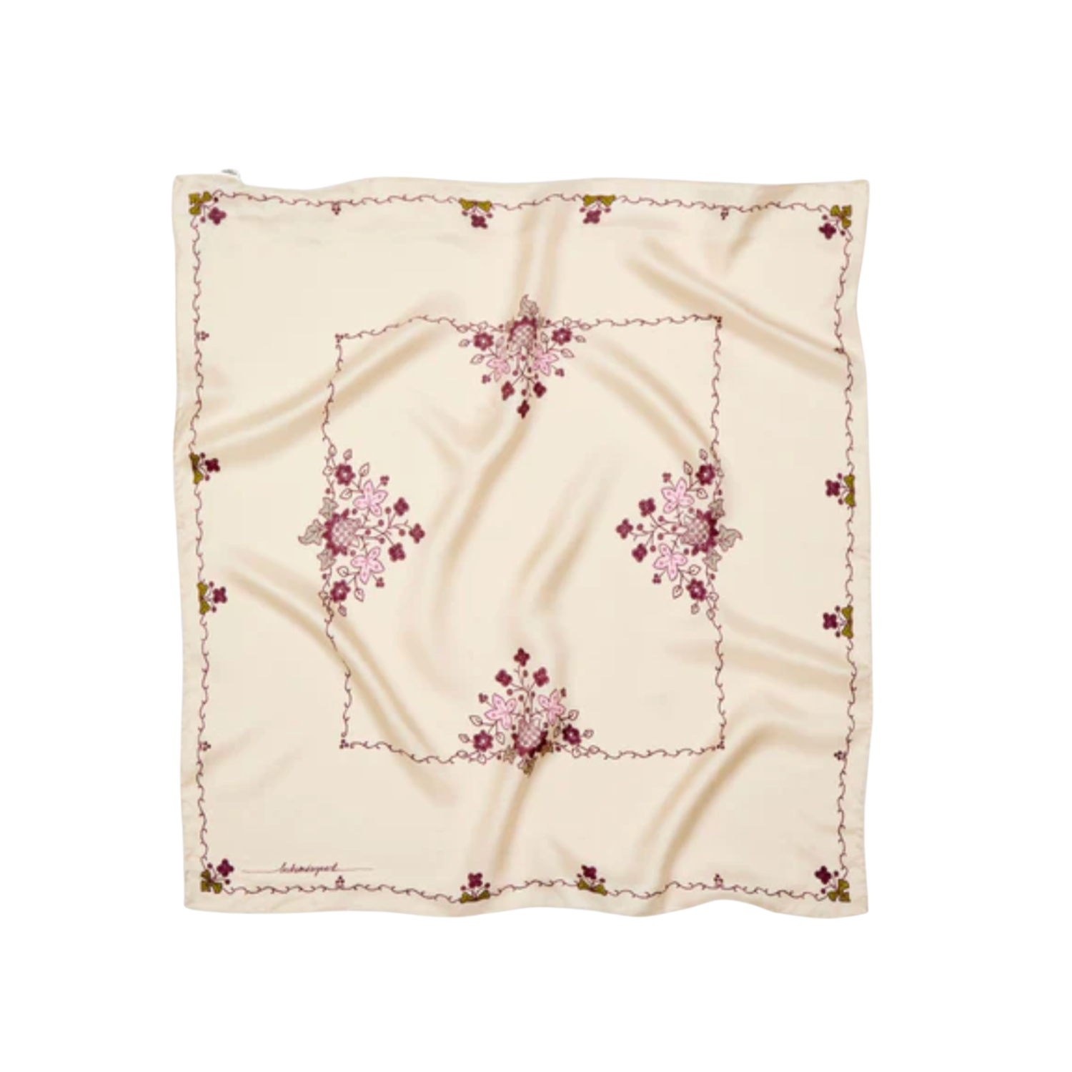 Brodaria Sia Scarf Birch White | Becksöndergaard