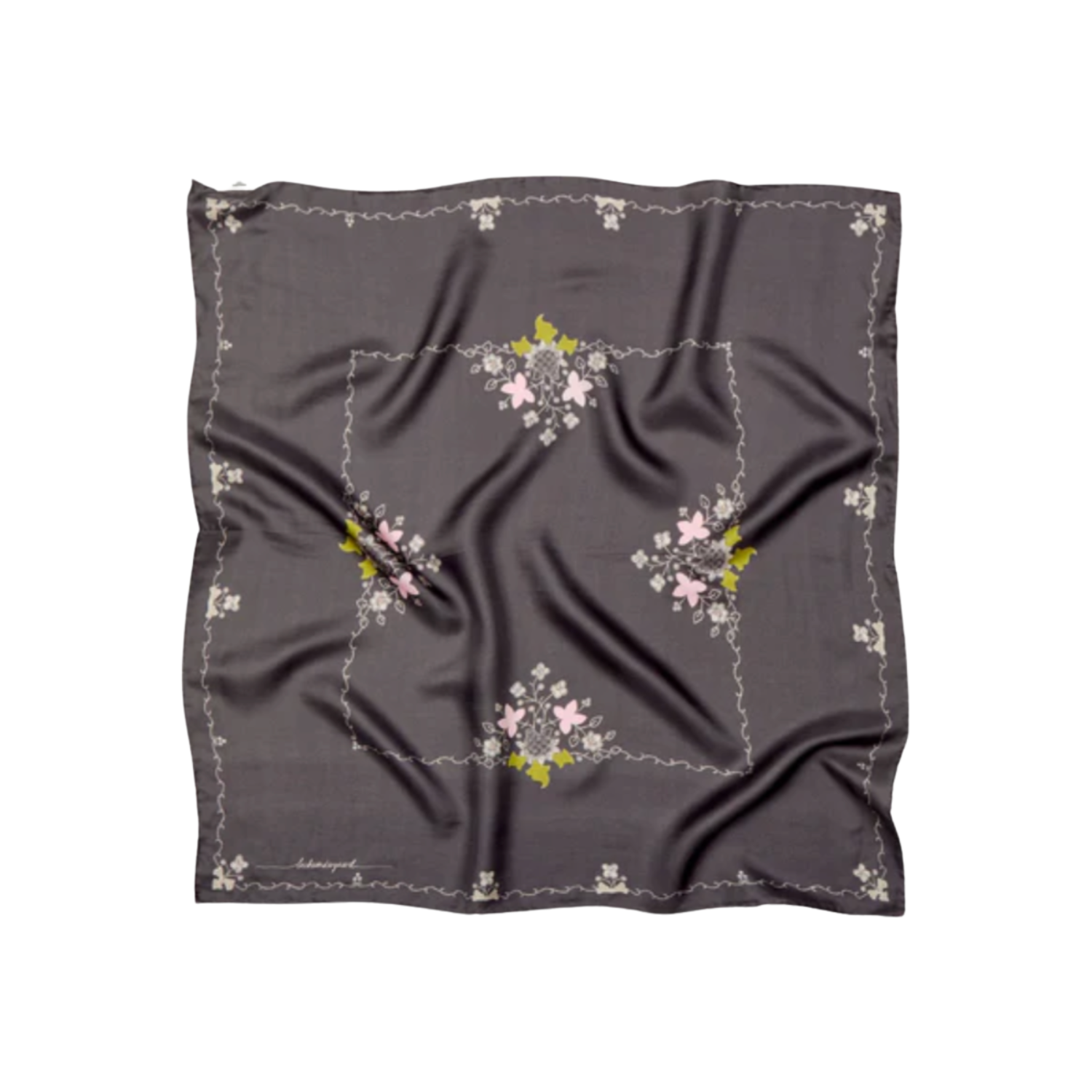 Brodaria Sia Scarf Forged Iron Gray | Becksöndergaard