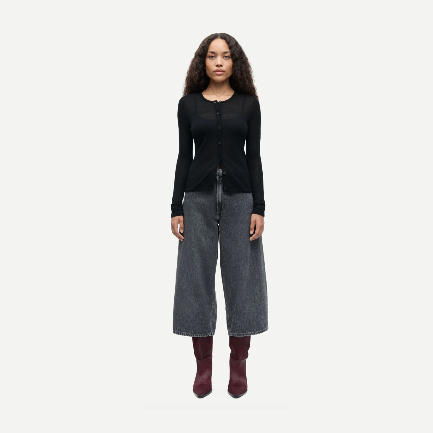 Sarose Cardigan Black | Samsoe Samsoe