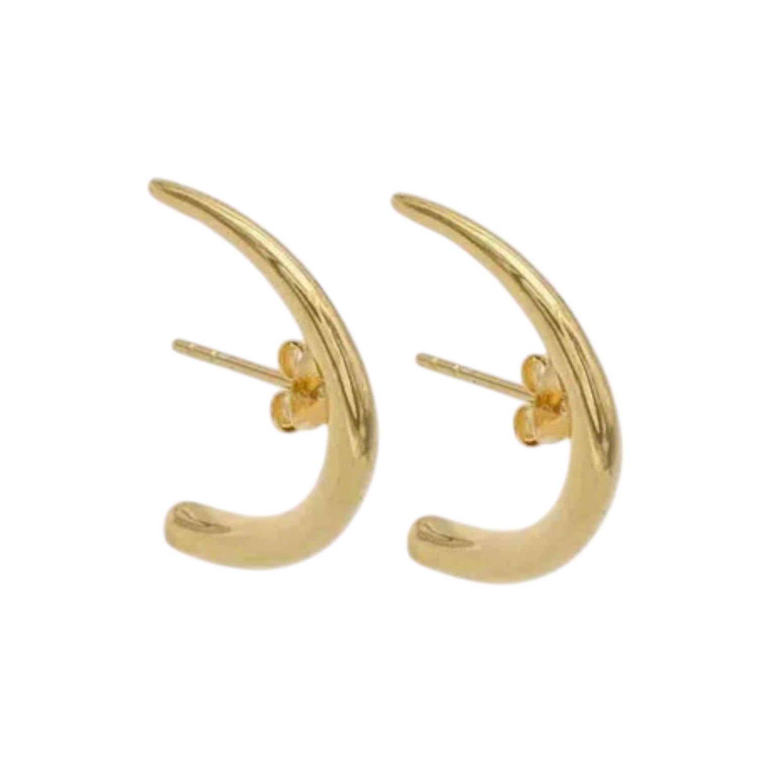 Golden earpiece eclipse | Adorn