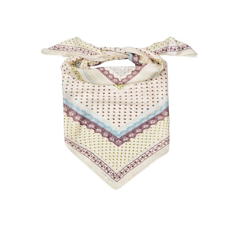 Lacia Tabby Sia Scarf Birch White | Becksöndergaard