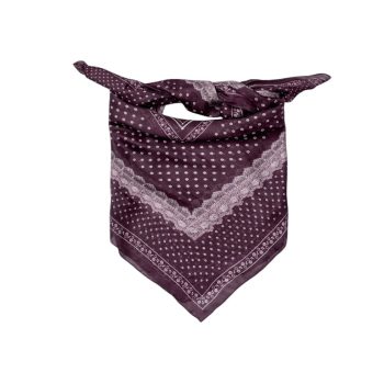Lacia Tabby Sia Scarf Fig Red | Becksöndergaard